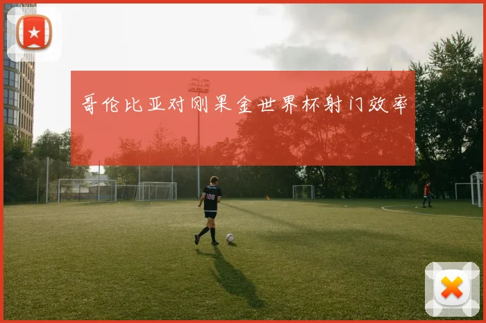 哥伦比亚对刚果金世界杯射门效率